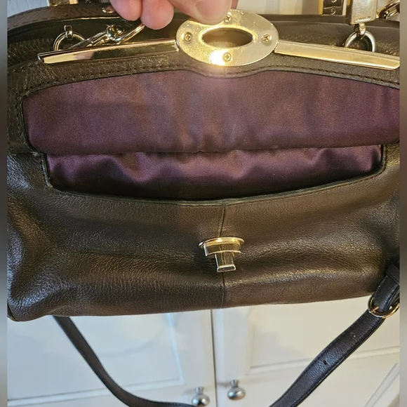 Coach Madison Madeline Leather Satchel - Picture 5 of 11